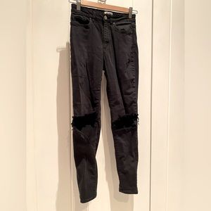 Acne Studios Skinny Fit Distressed Jeans